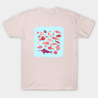 School of Fishes T-Shirt